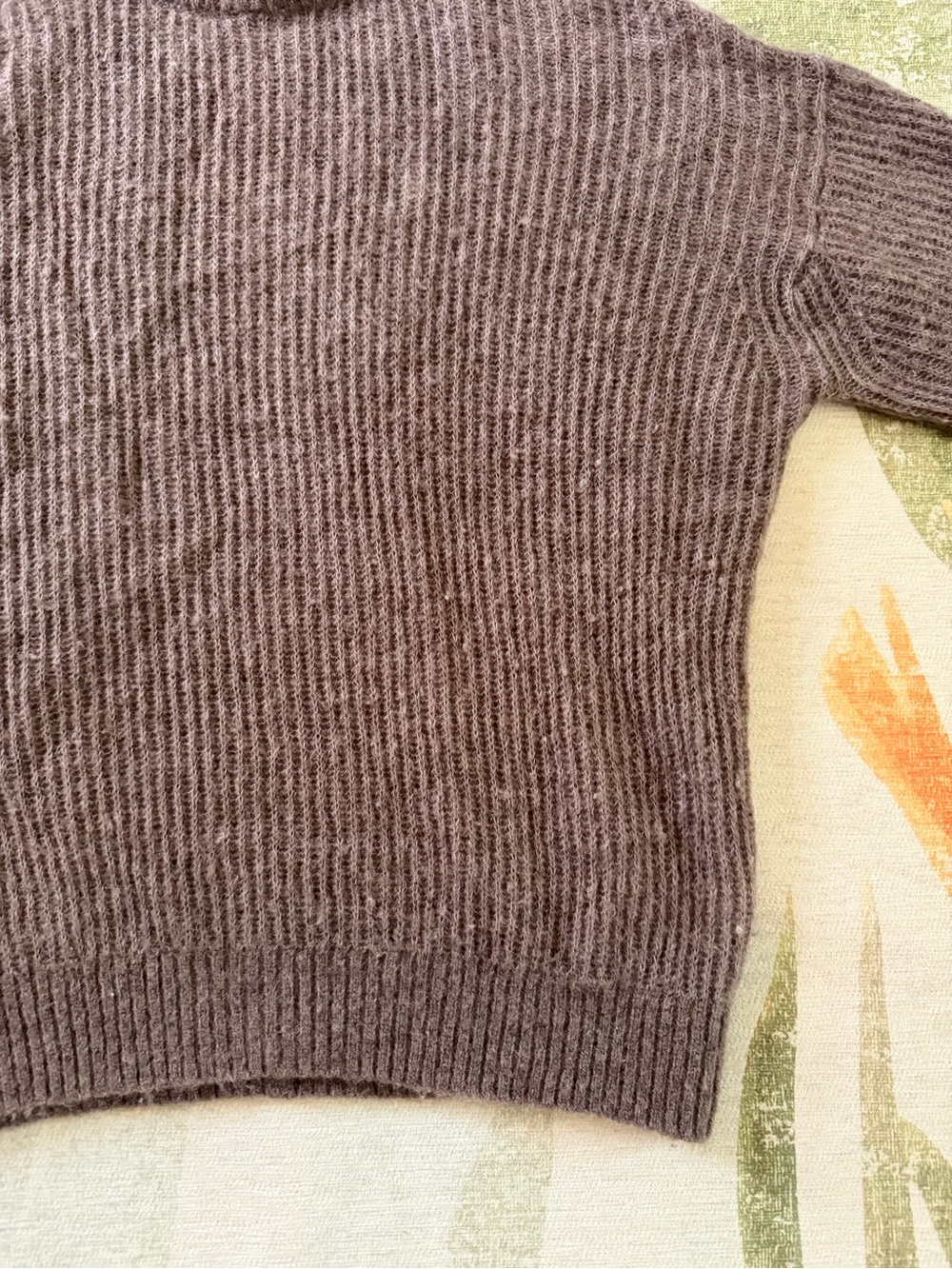 Everlane The Cocoon Crew in Alpaca, Taupe Melange - Size Medium - Picture 8 of 12
